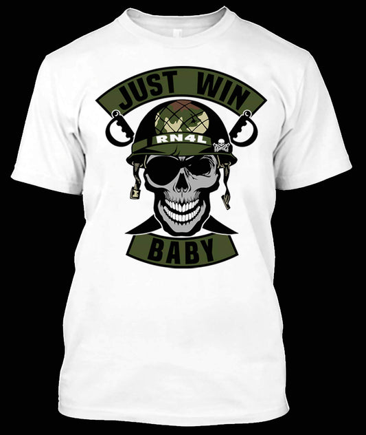 Just Win Baby Camo tee