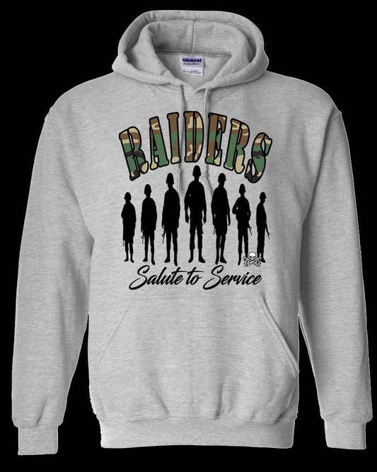 RAIDERS Camo hoodie