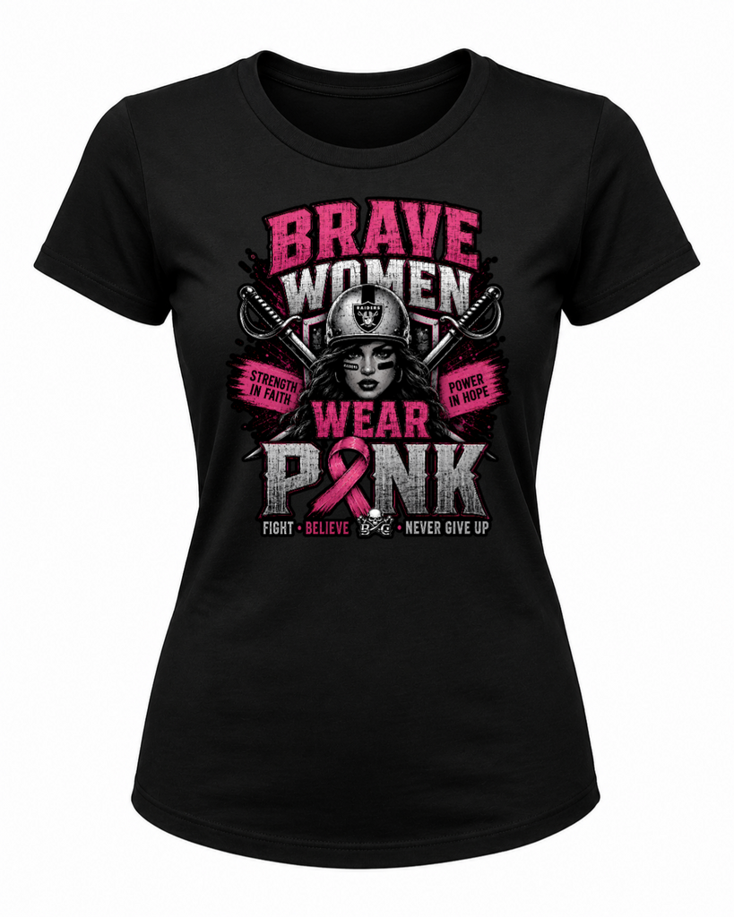 Brave women wear Pink