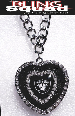 RAIDER Heart Necklace