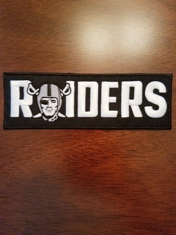 RAIDERS  Patch