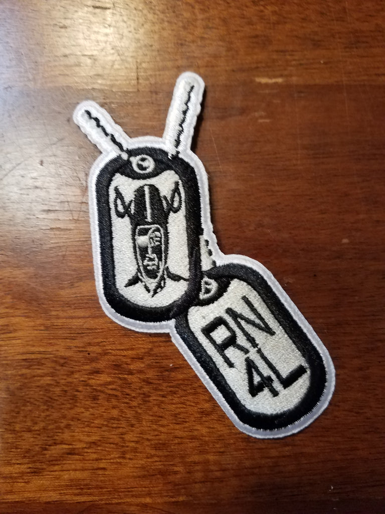 Raider Dog tags Patch