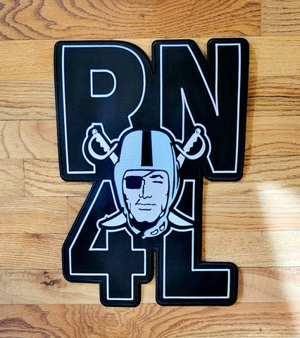 RN4L MEGA PATCH   Black Outline