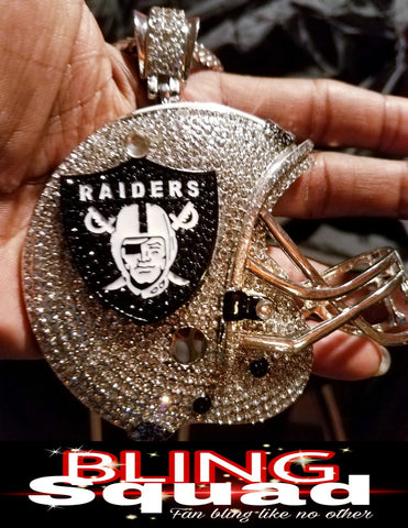 RAIDERS LRG Clear helmet