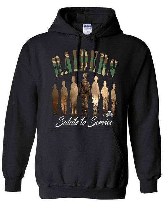 RAIDERS Camo hoodie