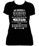 Raiderettes by heart