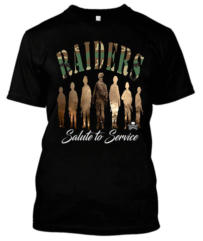 Salute to Service  camo tee